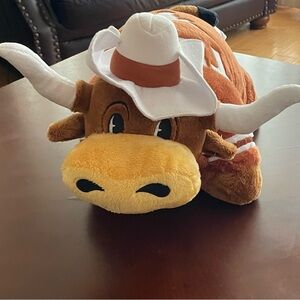 NWT! Texas Longhorns BEVO NCAA Pillow Pet, Officially Licensed, As Seen On TV